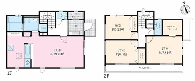 【1号棟 間取図】