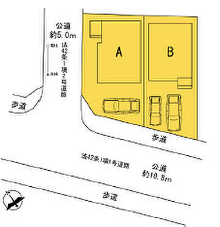 全2区画の分譲地です
