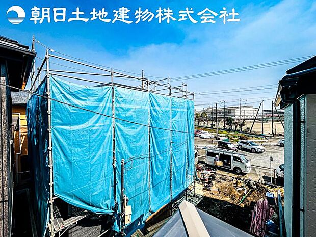 【2号棟:眺望】日当りよく、心地良い風に吹かれてホッと一息ついてください。