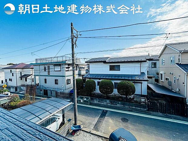 【眺望】眺望は視界を遮る建物がございませんので四季折々の素敵なシティービューが楽しめます。