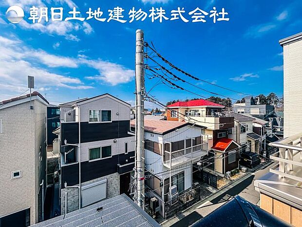 【眺望】眺望は視界を遮る建物がございませんので四季折々の素敵なシティービューが楽しめます。