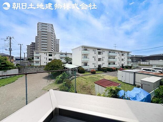 【眺望】眺望は視界を遮る建物がございませんので四季折々の素敵なシティービューが楽しめます。