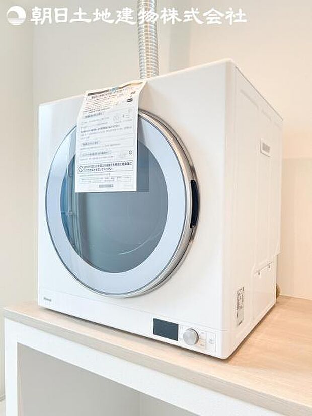 【ガス乾燥機】電気代もやすく仕上がりもしっかり乾くガス乾燥機付き。