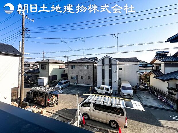 【眺望】眺望は視界を遮る建物がございませんので四季折々の素敵なシティービューが楽しめます。