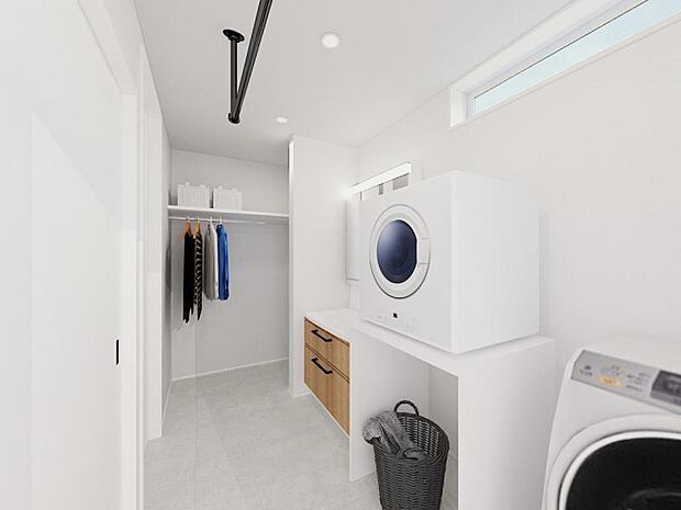 【洗面所完成予想図】※近隣モデルハウスにて仕様のご説明させていただきます。