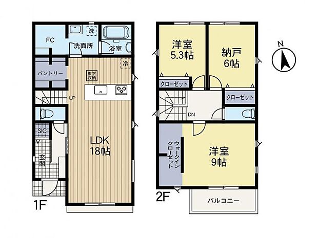 【間取図】