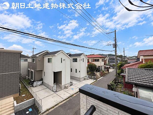 【眺望】眺望は視界を遮る建物がございませんので四季折々の素敵なシティービューが楽しめます。