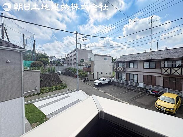 【眺望】眺望は視界を遮る建物がございませんので四季折々の素敵なシティービューが楽しめます。
