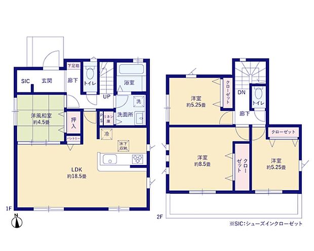 【間取図】