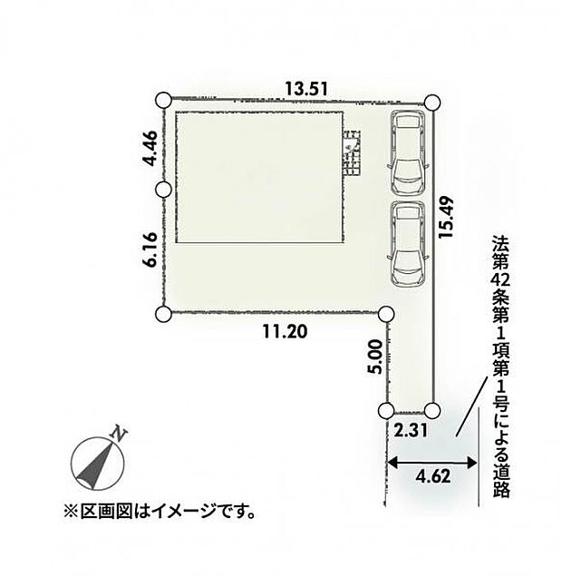 【区画図】