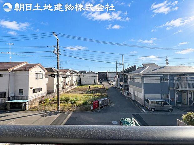 【眺望】眺望は視界を遮る建物がございませんので四季折々の素敵なシティービューが楽しめます。