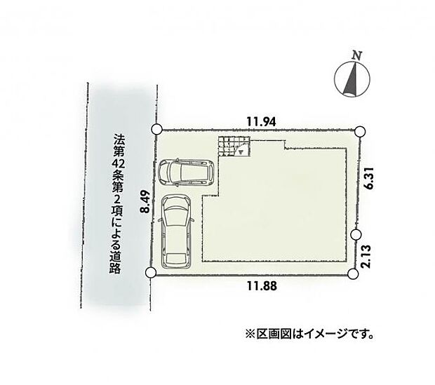 【区画図】