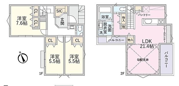 【間取図】