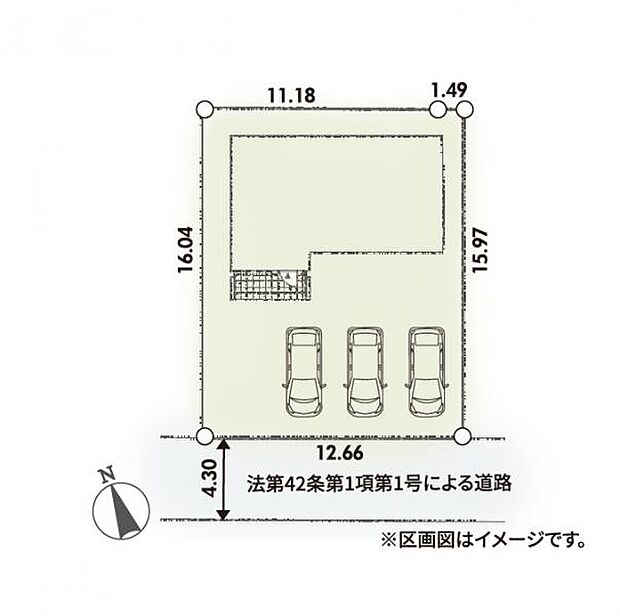 【区画図】