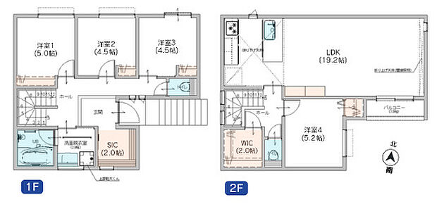 【間取図】