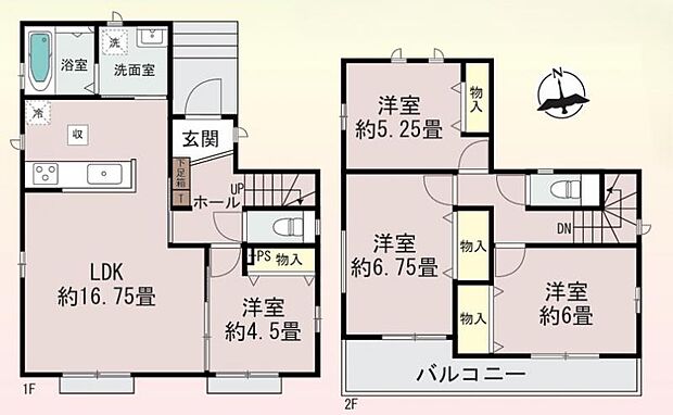 【間取図】