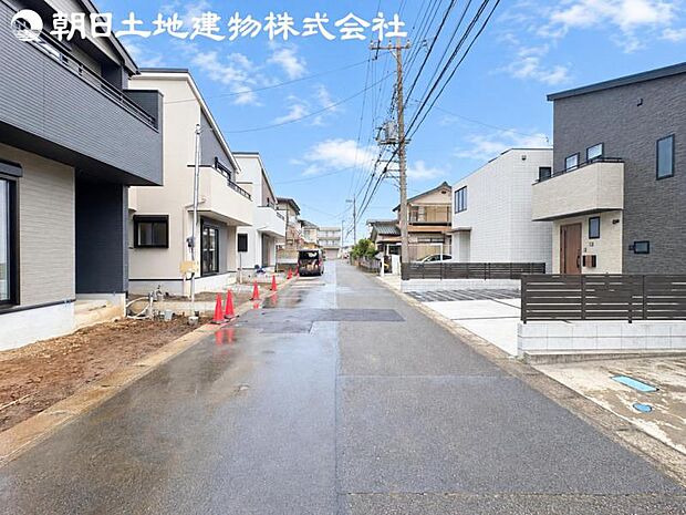 【外観】まもなく完成！室内見学可能です！