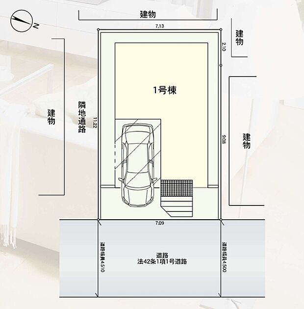 【区画図】
