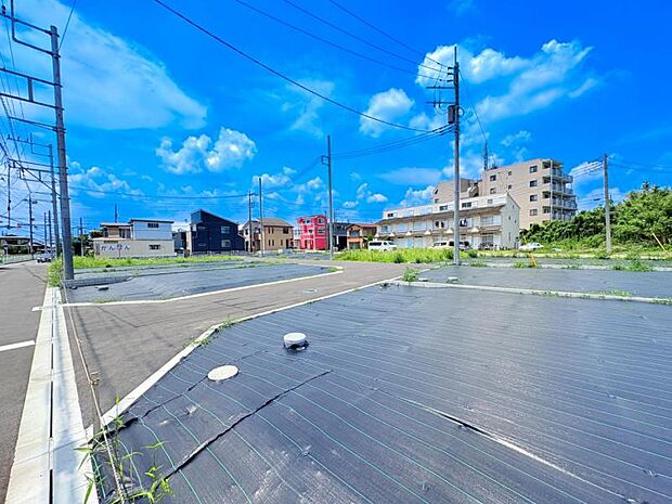【現地写真】全13区画の大型分譲地となります!