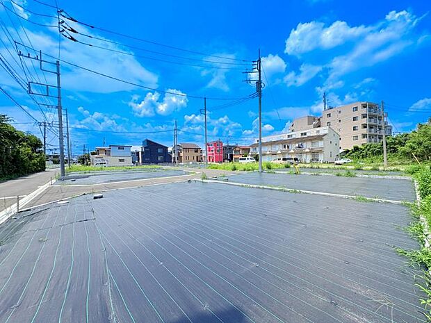 【現地写真】全13区画の大型分譲地となります!