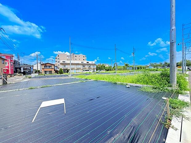 【現地写真】全13区画の大型分譲地となります！