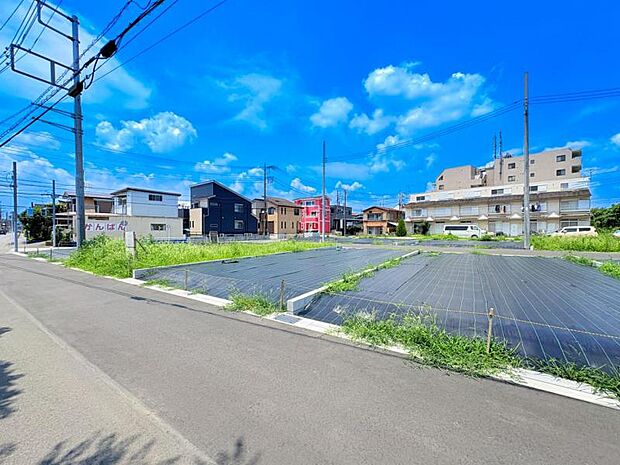 【現地写真】全13区画の大型分譲地となります!