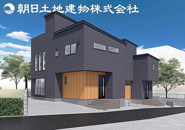 【完成予定図】※同メーカーのモデルハウスございます。