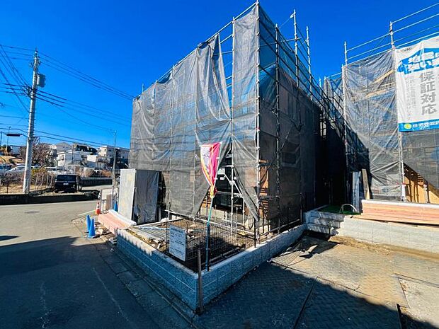 【現地外観:令和8年2月完成予定】※同メーカーのモデルハウスがございます。