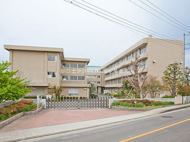 【厚木市立相川中学校】1860ｍ　生徒が非常に仲が良い学校です。