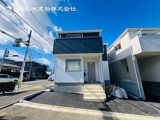 【現地外観】建物完成済みです!いつでもご内見可能です!!