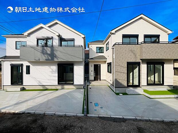 【現地外観】建物完成済みです！いつでもご内見可能です！！