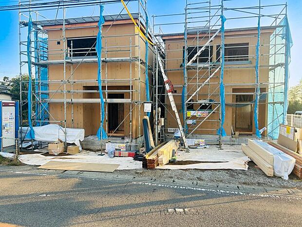 【現地外観：令和8年3月末完成予定】※同メーカーのモデルハウスございます。