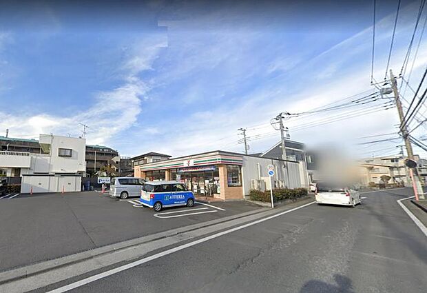【セブンイレブン 相模原相武台小前店】200m 駐車場がすごく入りやすいです。