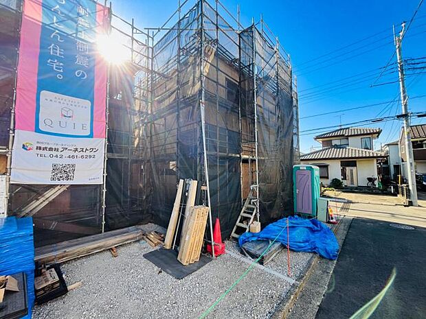 【現地写真:令和8年1月完成予定】※同メーカーのモデルハウスがございます。