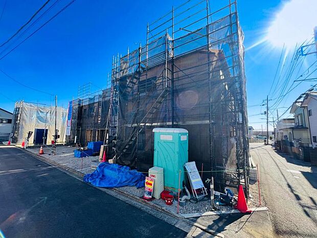 【現地写真:令和8年1月完成予定】※同メーカーのモデルハウスがございます。