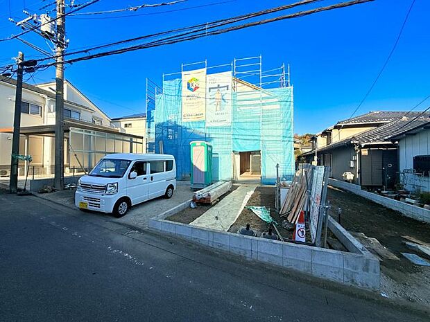 【現地外観:令和8年1月末完成予定】※同メーカーのモデルハウスがございます。