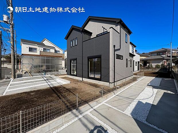 【現地外観】建物完成済みです!いつでもご内見可能です!!