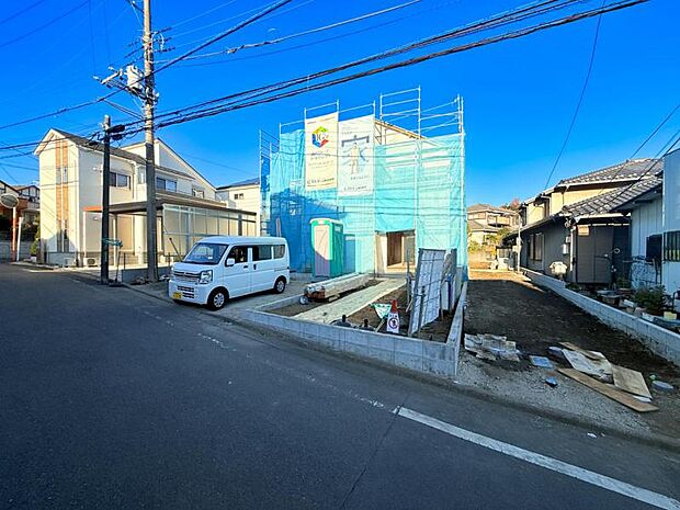 【現地外観:令和8年1月末完成予定】※同メーカーのモデルハウスがございます。