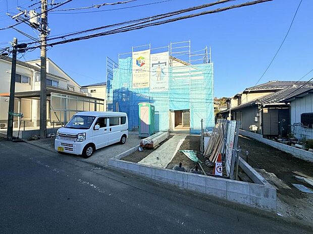 【現地外観:令和8年1月末完成予定】※同メーカーのモデルハウスがございます。