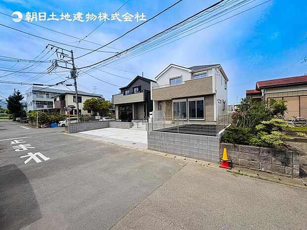 【現地外観】建物完成済みです!いつでもご内見可能です!!