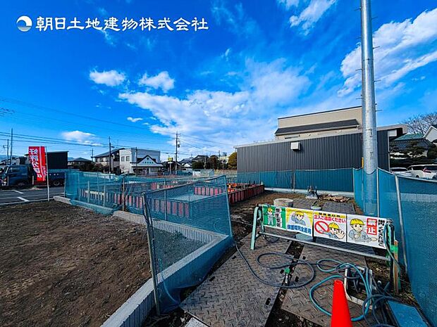 【現地写真：令和8年6月中旬完成予定】※同メーカーのモデルハウスがございます。