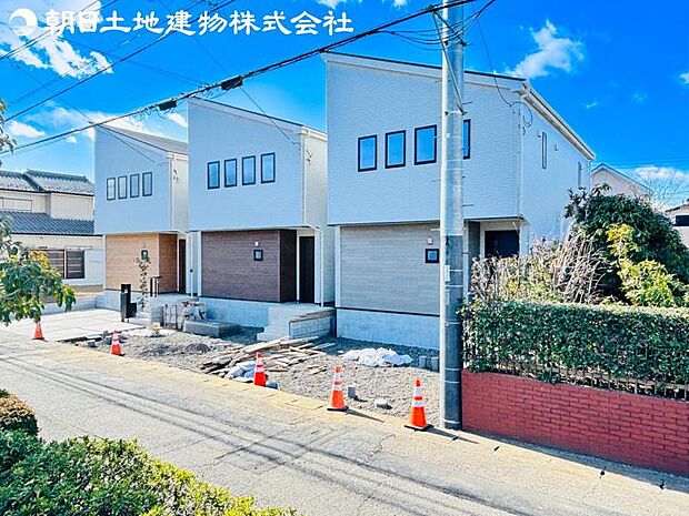 【現地外観】室内完成済みです！いつでもご内見可能です！！