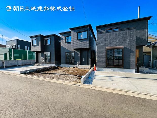 【現地外観】建物完成済みです!いつでもご内見可能です!!
