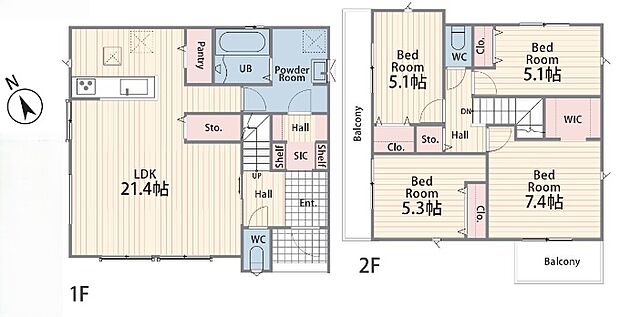 【3号棟:間取図】