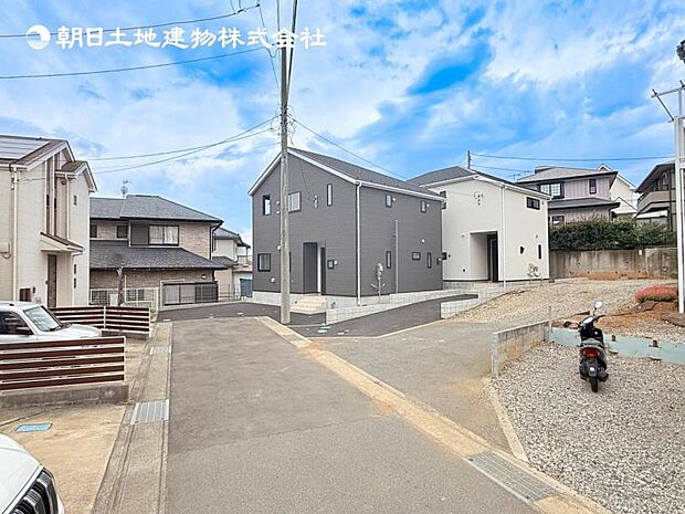 【現地外観】建物完成済みです!いつでもご内見可能です!!