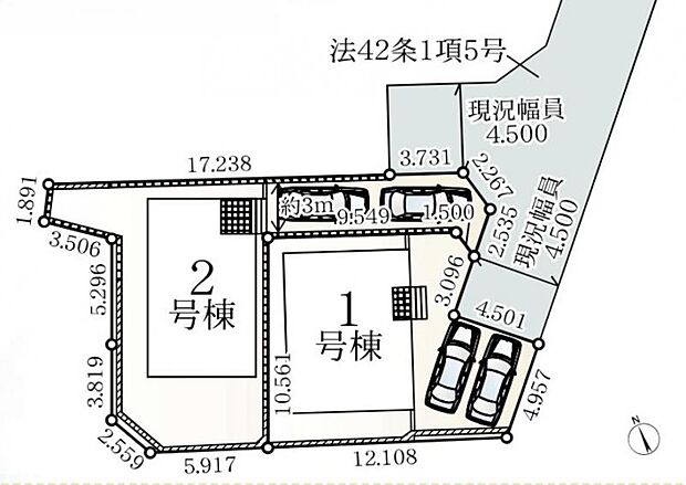 【区画図】