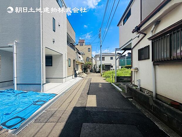 【現地外観】建物完成済みです！いつでもご内見可能です！！