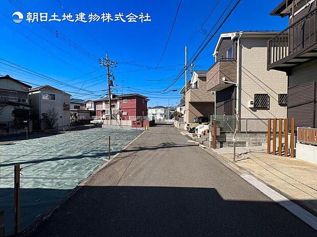 【現地写真】フリープランでの建築が可能です!