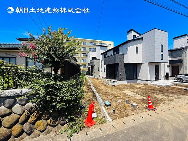 【現地外観】建物完成済みです!いつでもご内見可能です!!