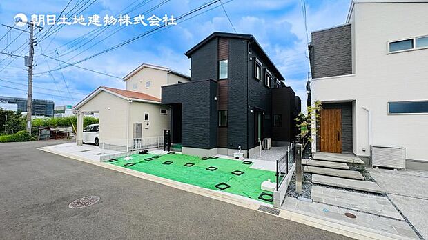 【現地外観】建物完成済みです!いつでもご内見可能です!!